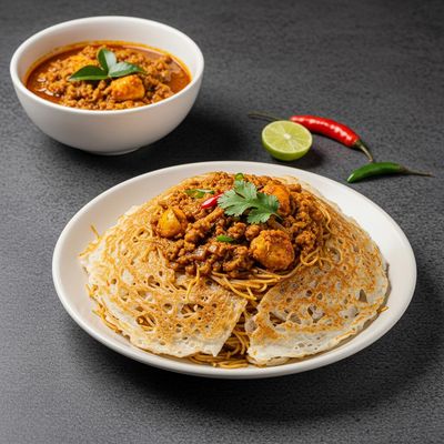 Idiyappam Chicken Keema